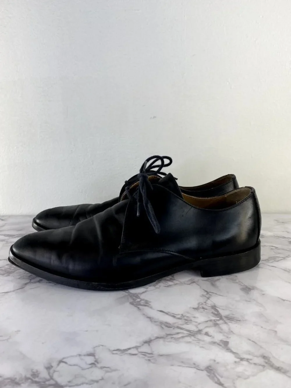 Everlane Women's Black The Oxford Leather Shoes SZ 9
